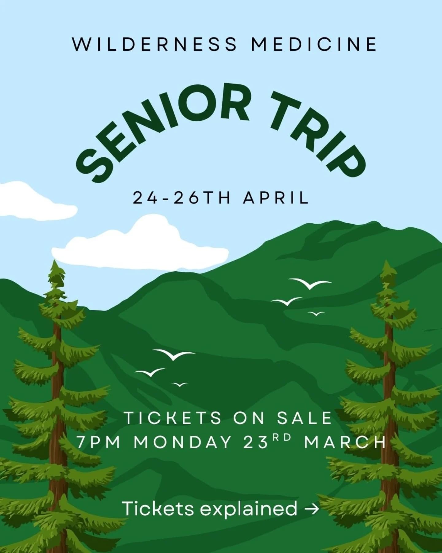 Wilderness Medicine Senior Trip